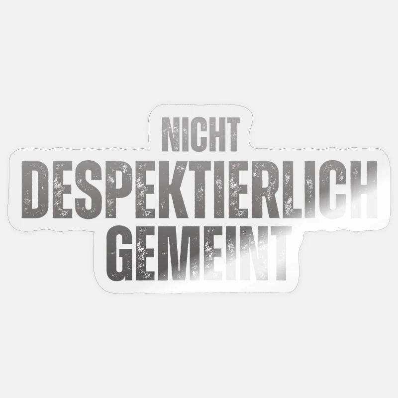 Sticker Größe S (10 x 10 cm) - 