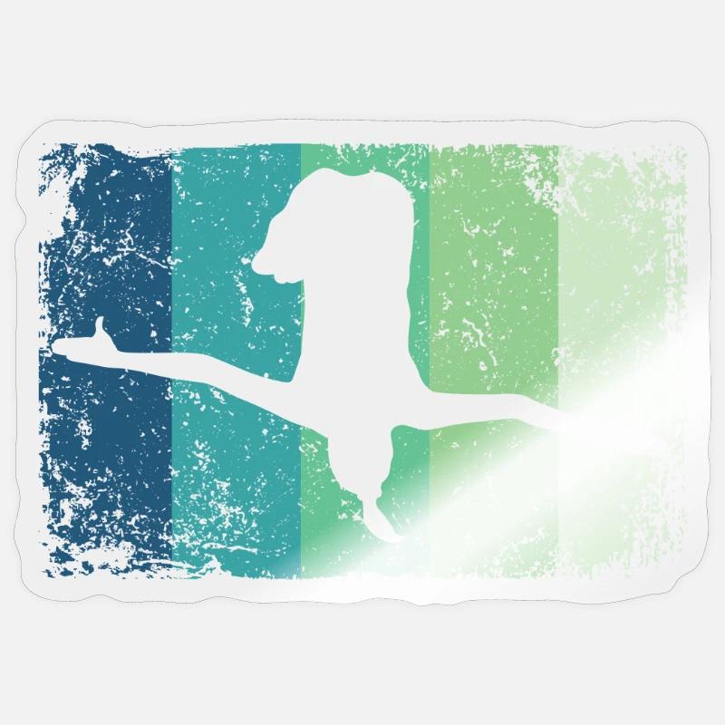 Synchronized Water Diver High Diver Sticker size S (10 x 10 cm)