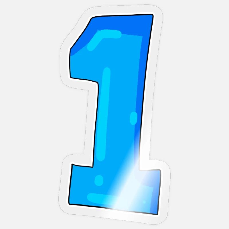 1 - Sticker taille S (10 x 10 cm) - brillant transparent