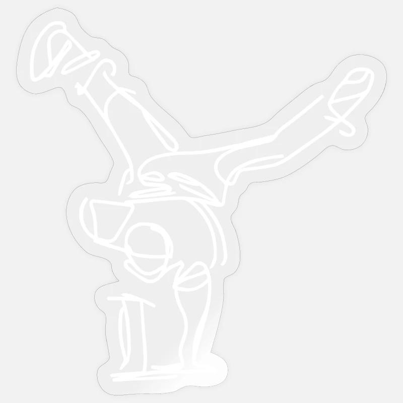 Sticker taille S (10 x 10 cm) - 