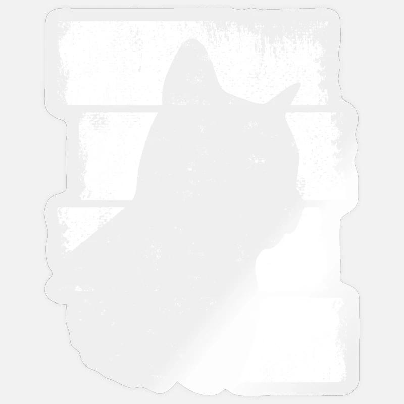 Chat Sticker taille S (10 x 10 cm)