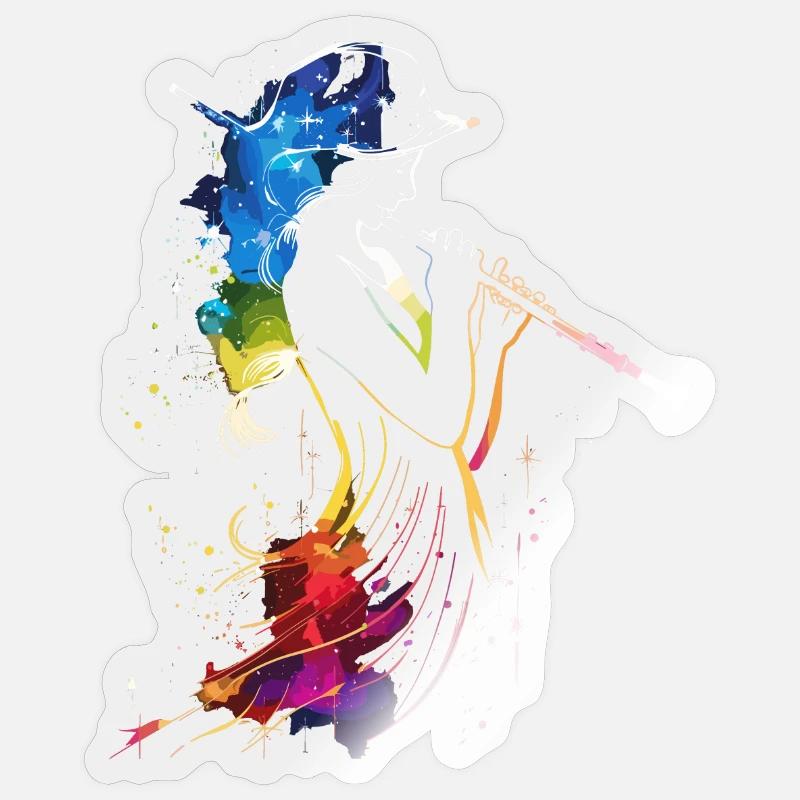 Sticker taille S (10 x 10 cm) -