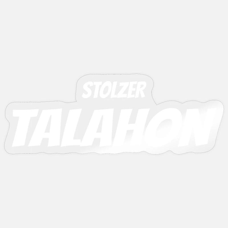 Stolzer Talahon Sticker Größe S (10 x 10 cm)