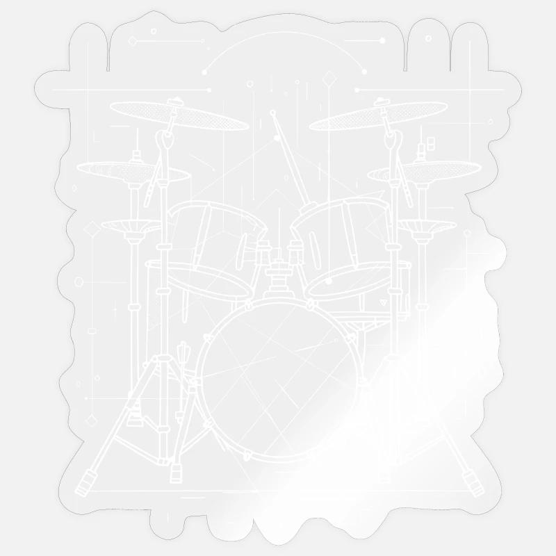 Sticker taille S (10 x 10 cm) - 