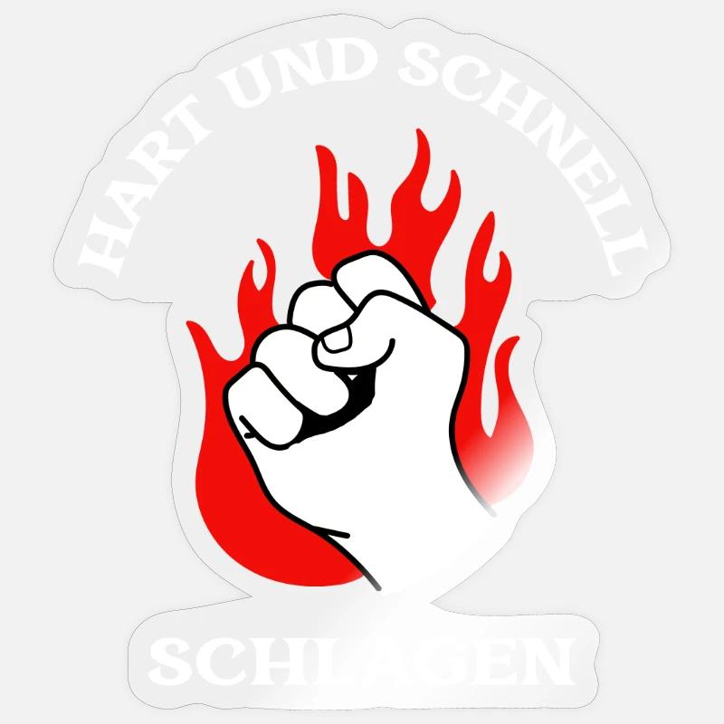 Sticker Größe S (10 x 10 cm) - 
