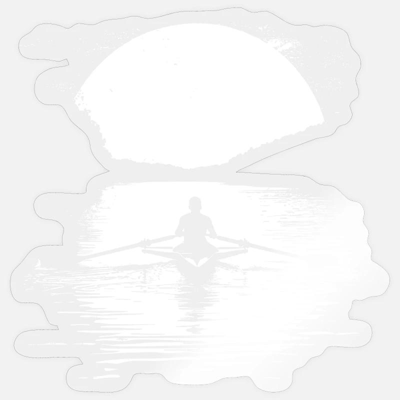 Rowing Graphics Sticker size S (10 x 10 cm)