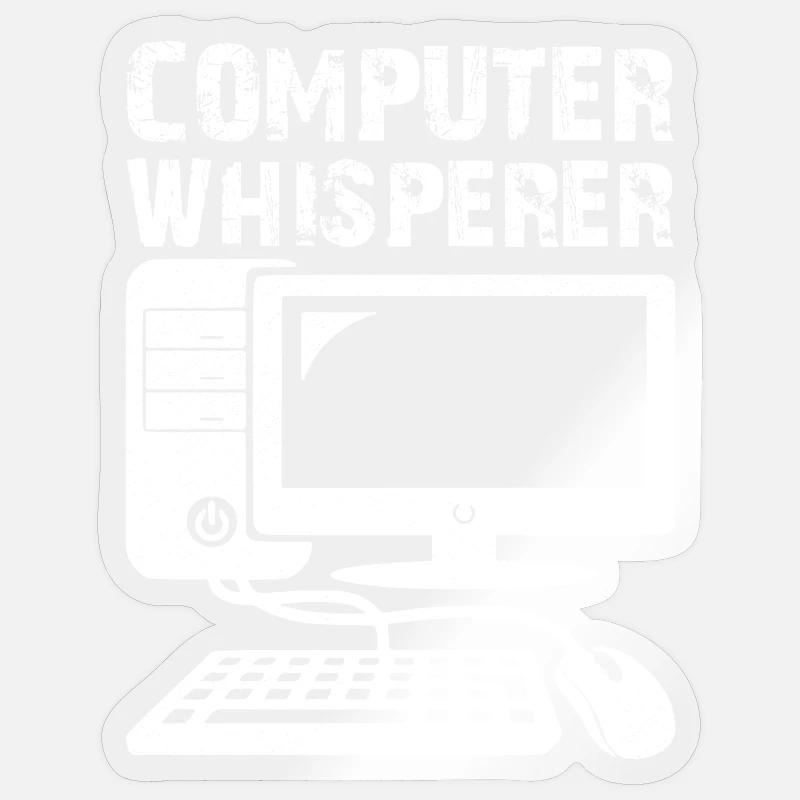 Computer Whisperer Sticker size S (10 x 10 cm)