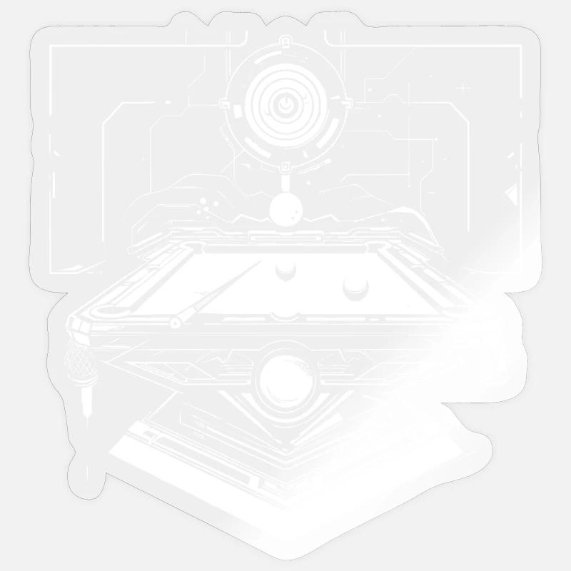 Sticker taille S (10 x 10 cm) - 