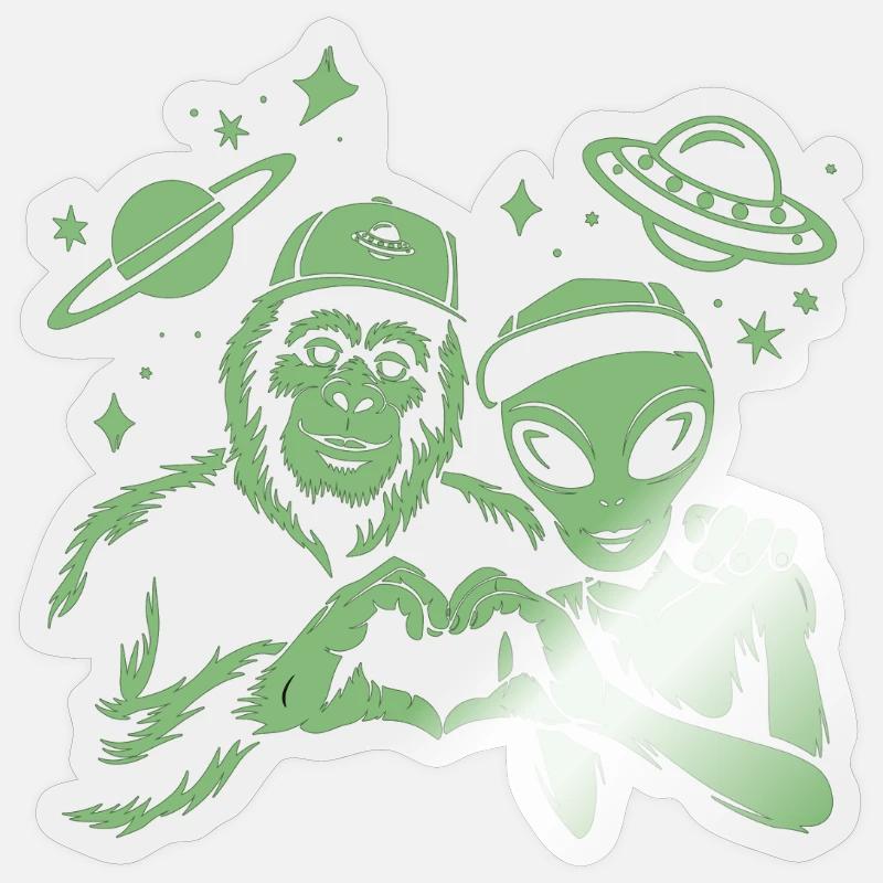 Sticker Größe S (10 x 10 cm) - 