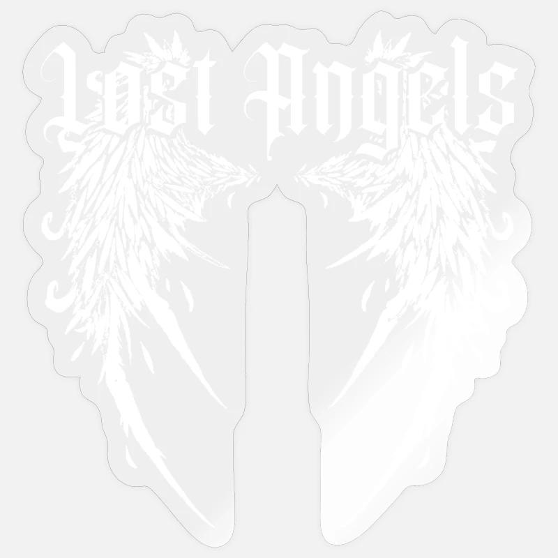 Lost Angels - Sticker Größe S (10 x 10 cm) - Transparent glänzend