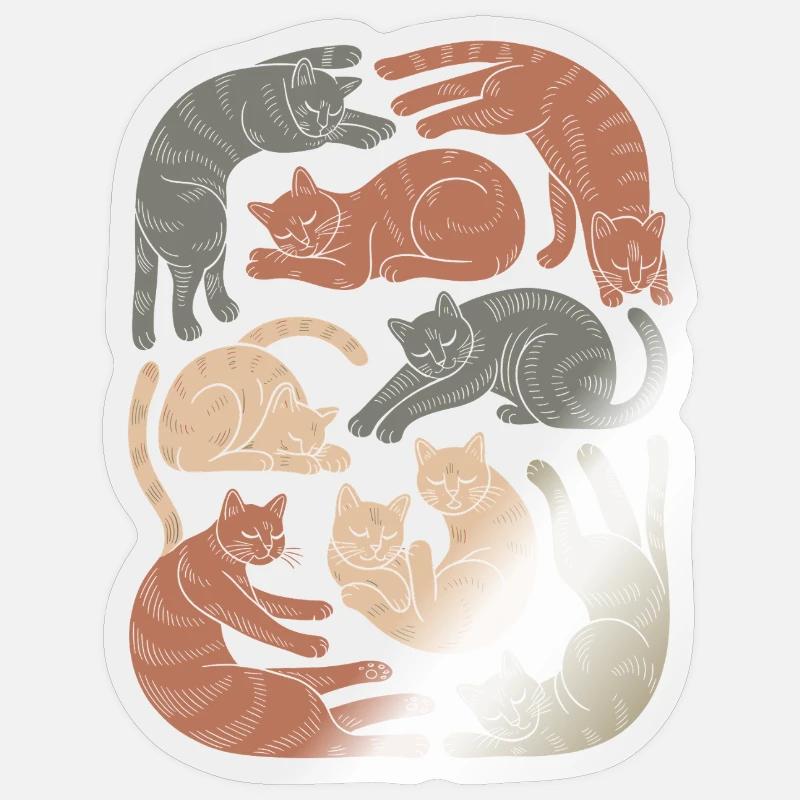 Sticker Größe S (10 x 10 cm) - 