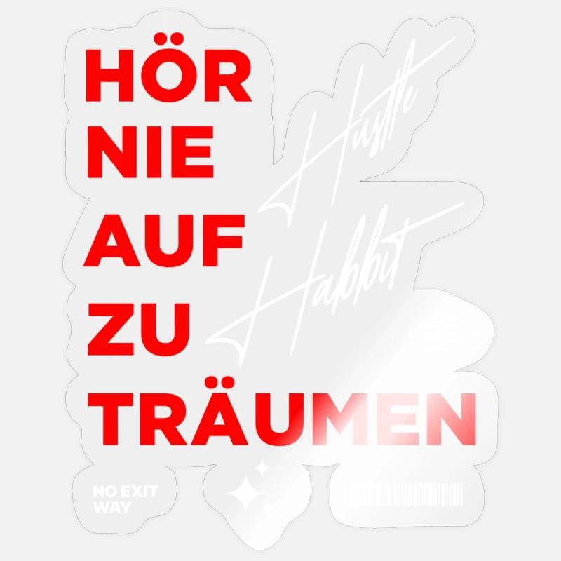 Tendance motivante Conception d’impression graphique Sticker taille S (10 x 10 cm)