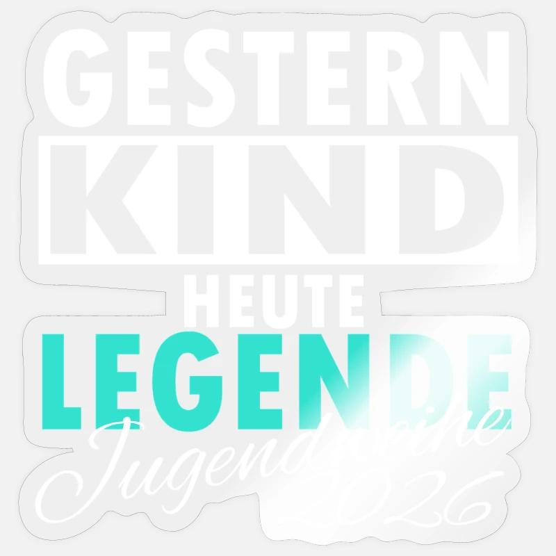 Sticker Größe S (10 x 10 cm) - 