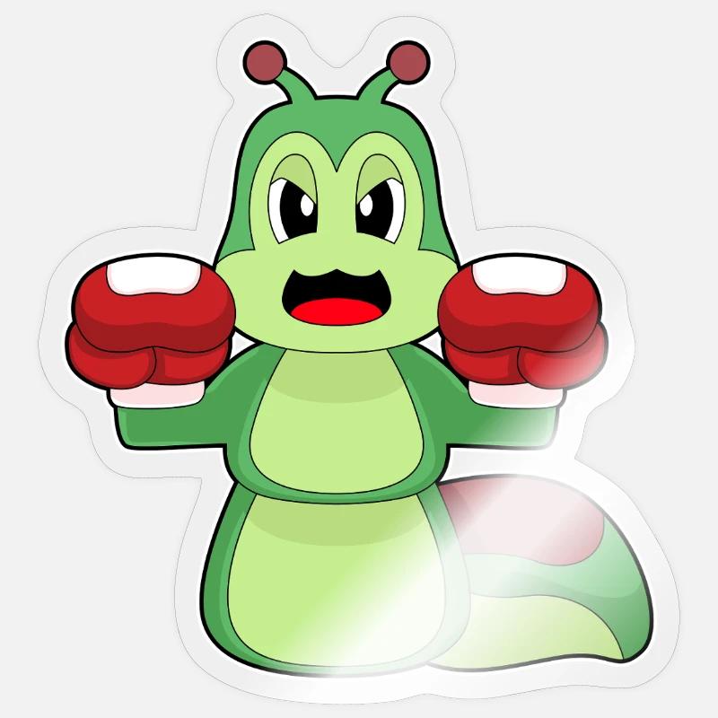 Gants de boxe Caterpillar Boxer Boxe Sticker taille S (10 x 10 cm)