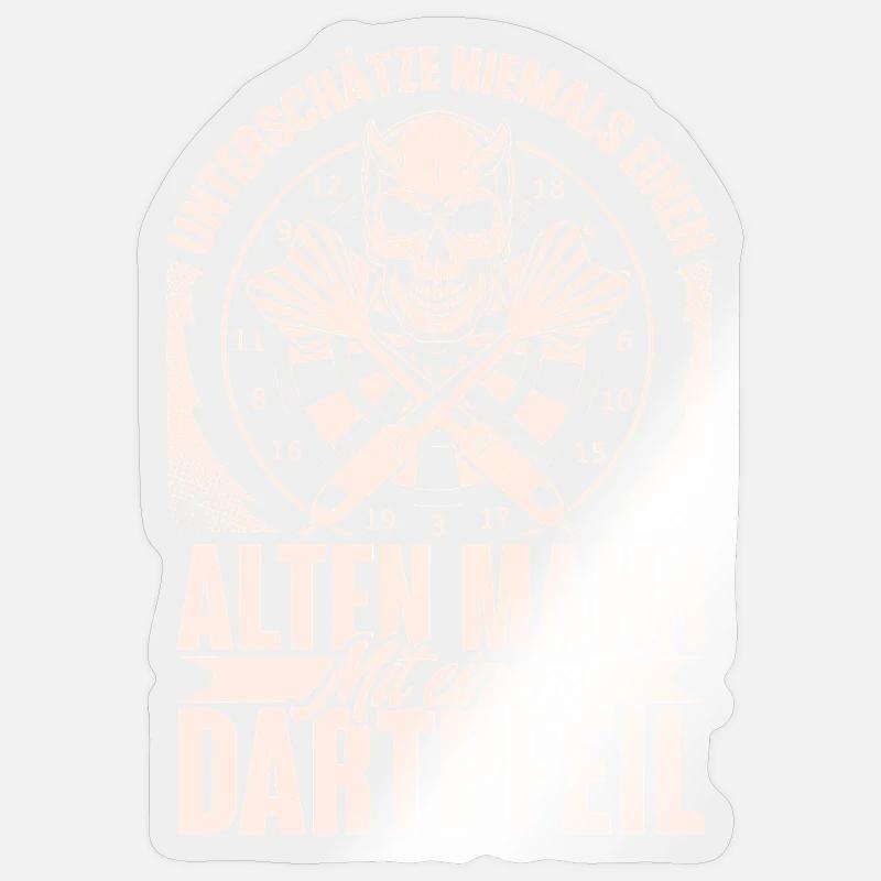 darts Sticker size S (10 x 10 cm)