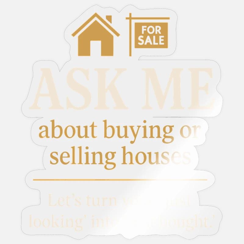 Fragen Sie mich über den Kauf oder Verkauf von Häu Sticker Größe S (10 x 10 cm)