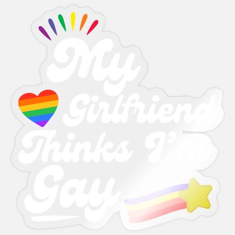 Regenbogen Pride Herz Andenken Design - Sticker Größe S (10 x 10 cm) - Transparent glänzend