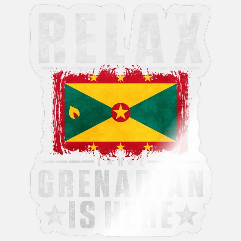 Granada - Sticker Größe S (10 x 10 cm) - Transparent glänzend