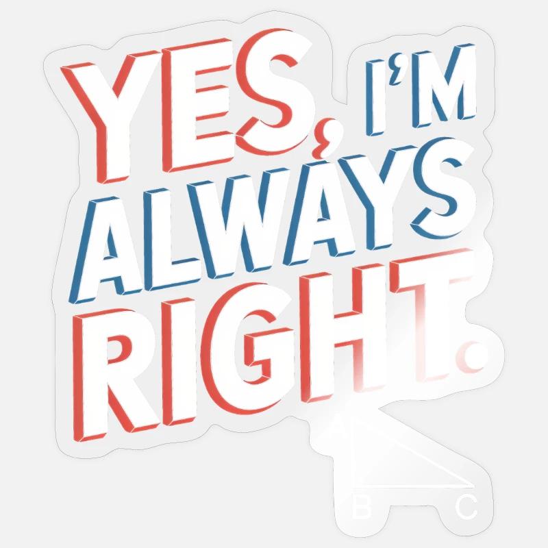 Sticker taille S (10 x 10 cm) -