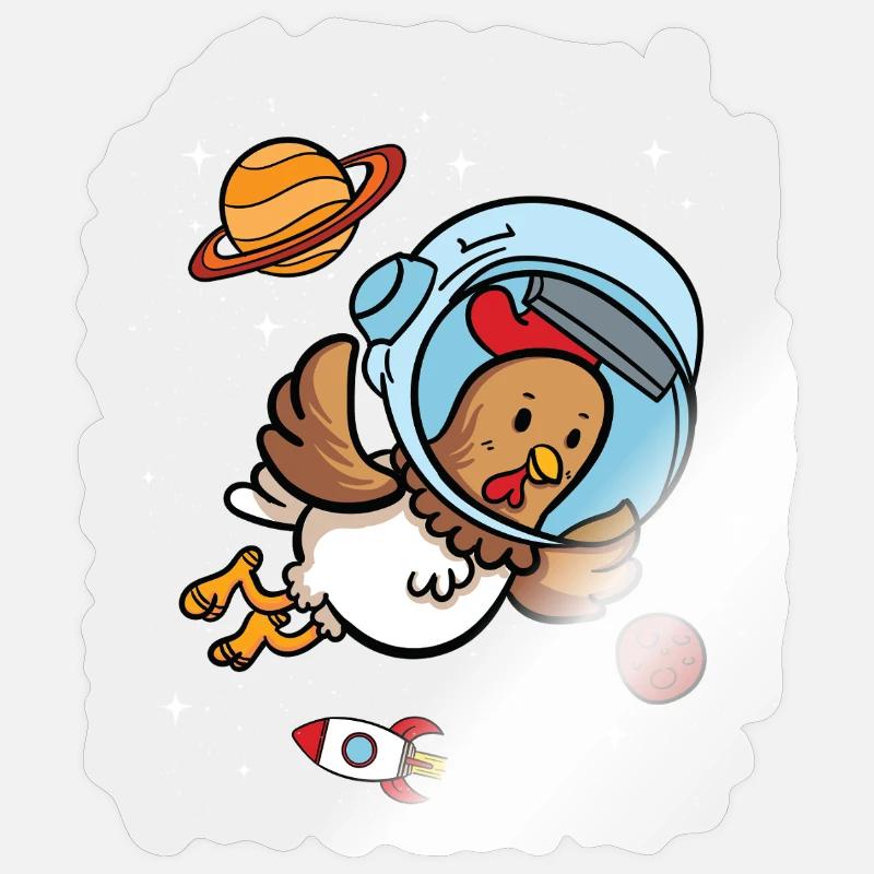 Sticker taille S (10 x 10 cm) - 