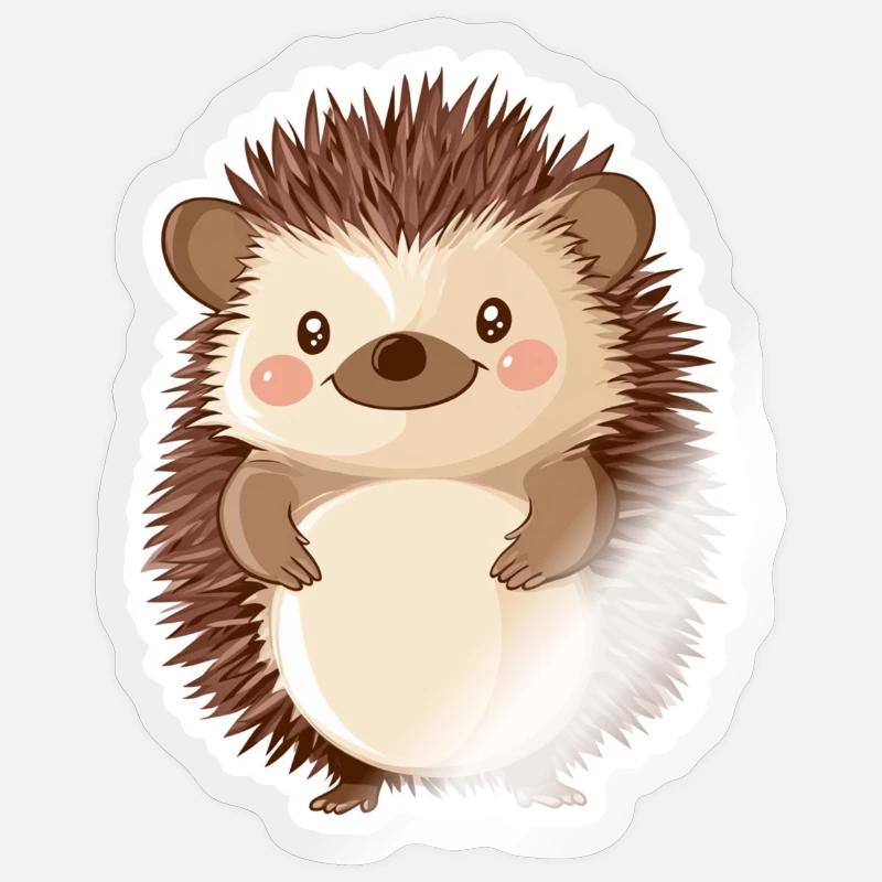 Igel Sticker Größe S (10 x 10 cm)