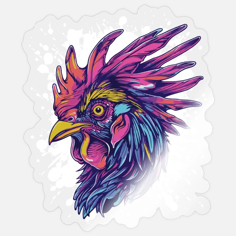 Sticker taille S (10 x 10 cm) - 