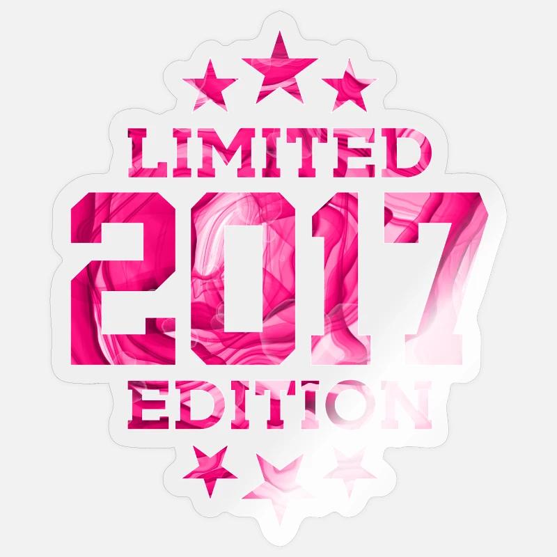 ÉDITION LIMITÉE 2017 9E ANNIVERSAIRE - Sticker taille S (10 x 10 cm) - brillant transparent