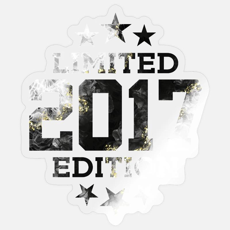 ÉDITION LIMITÉE 2017 9E ANNIVERSAIRE - Sticker taille S (10 x 10 cm) - brillant transparent
