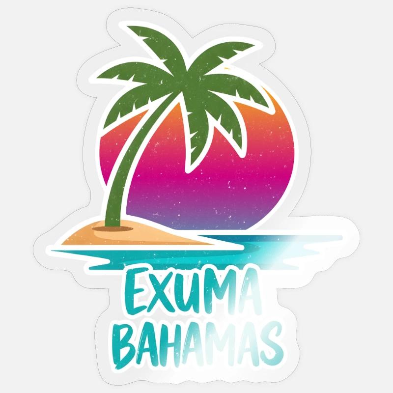 Exuma Comic Gift - Sticker size S (10 x 10 cm) - transparent glossy