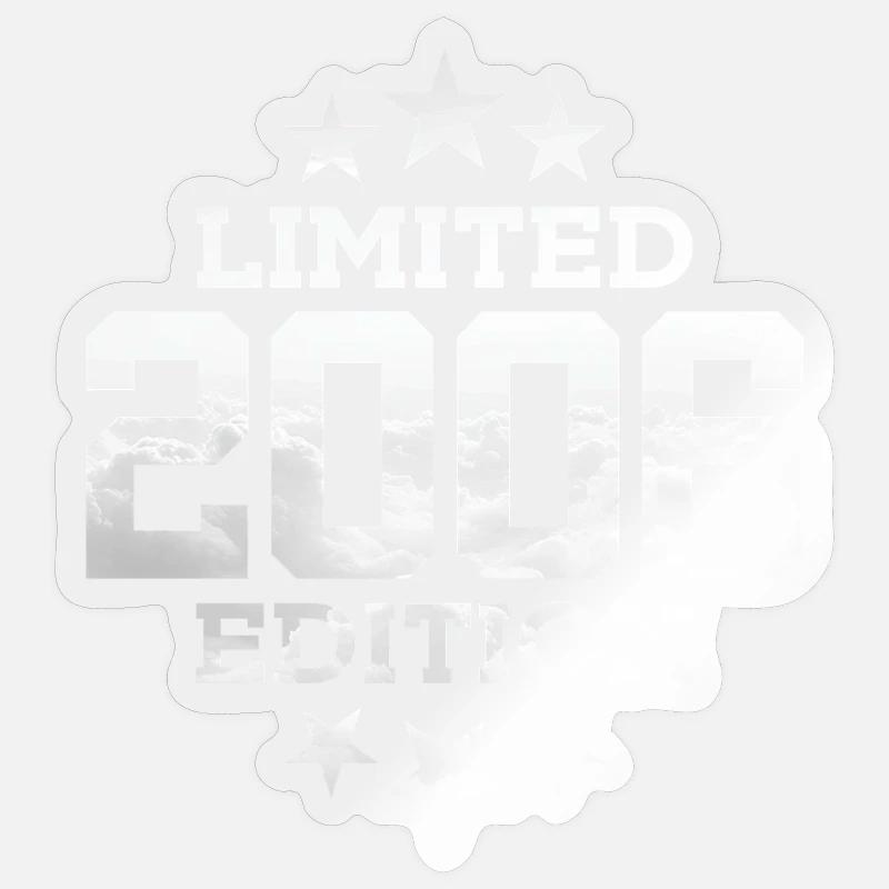 ÉDITION LIMITÉE 2006 ANNIVERSAIRE - Sticker taille S (10 x 10 cm) - brillant transparent