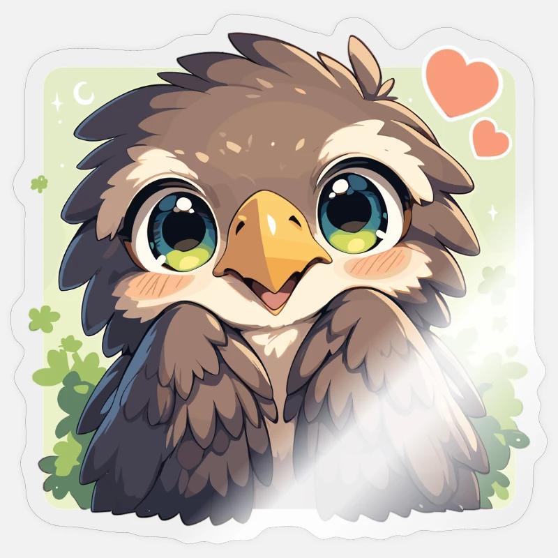 Aigle Sticker taille S (10 x 10 cm)