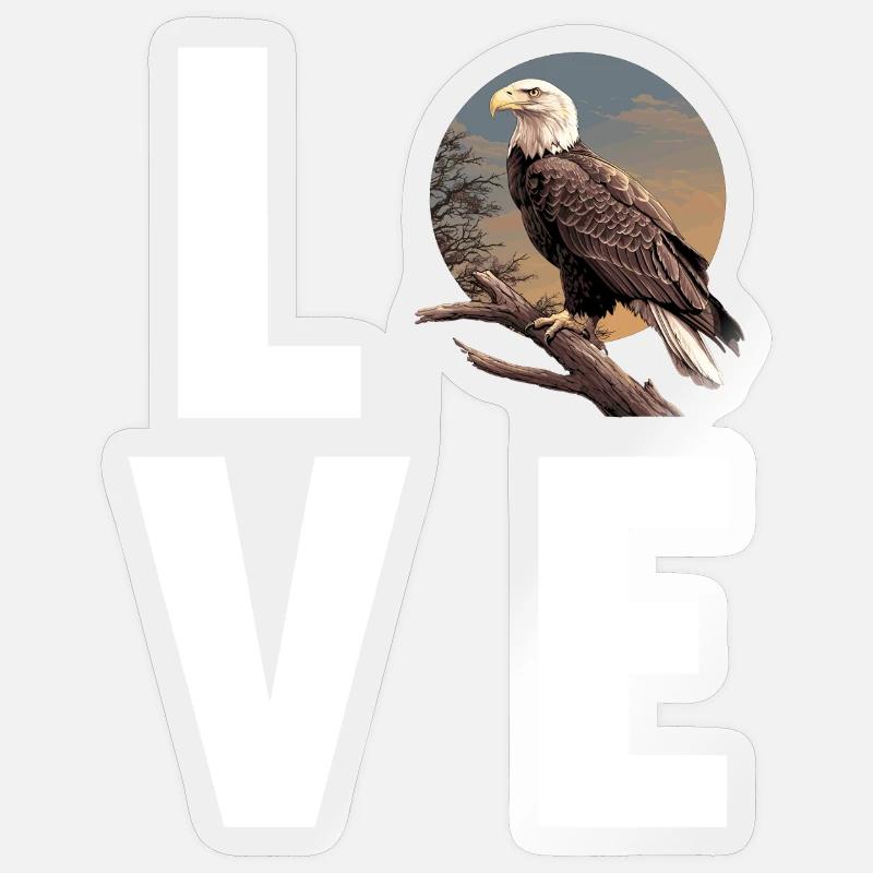 Aigle Sticker taille S (10 x 10 cm)