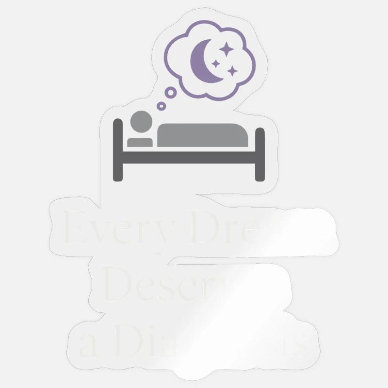Sleep Technologist Polysomnographic Tech Rpsgt - Sticker size S (10 x 10 cm) - transparent glossy