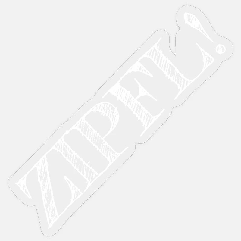 Zipfl ! - Sticker taille S (10 x 10 cm) - brillant transparent