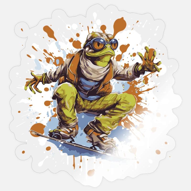 Sticker taille S (10 x 10 cm) - 