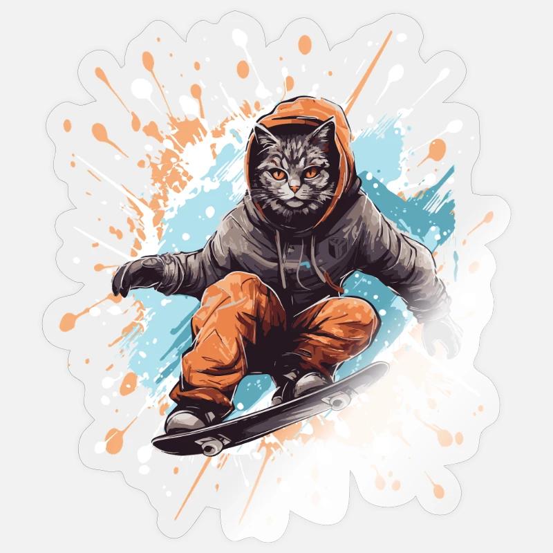Sticker Größe S (10 x 10 cm) - 