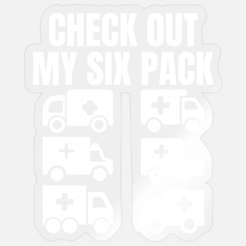 Découvrez mon pack de six Sticker taille S (10 x 10 cm)