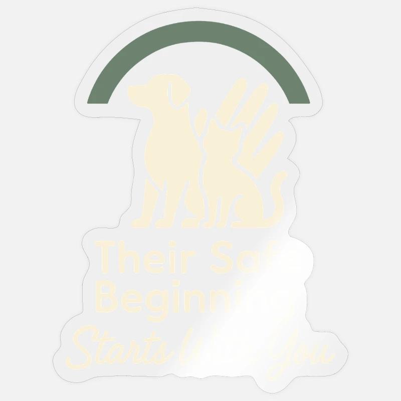 Sticker size S (10 x 10 cm) - 