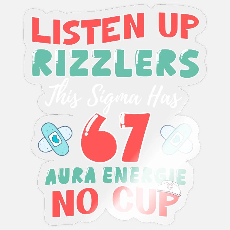 Sticker Größe S (10 x 10 cm) - 