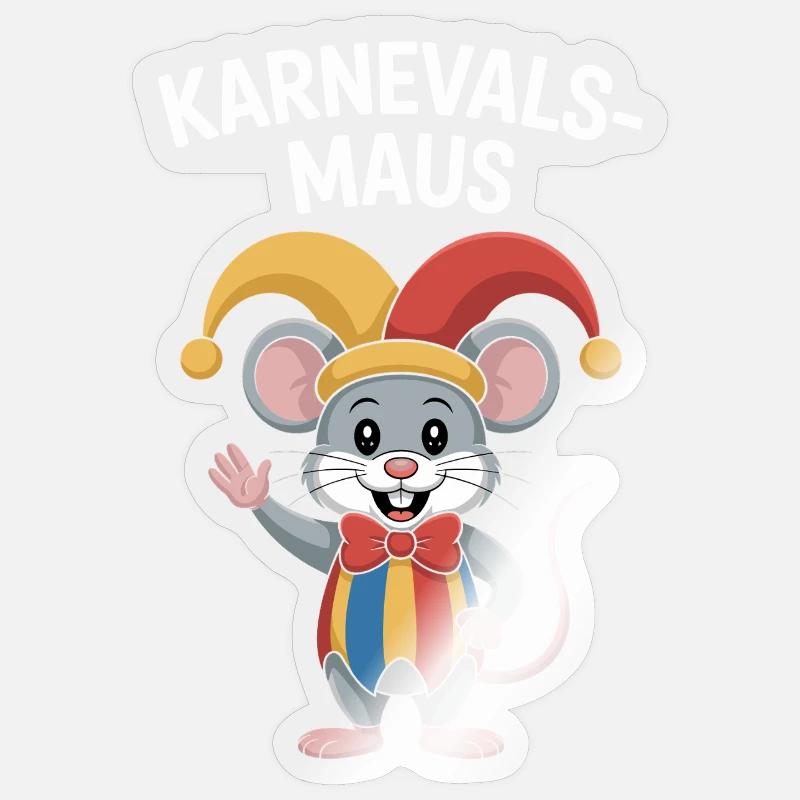 Carnival Mouse Cologne Carnival Mouse Sticker size S (10 x 10 cm)