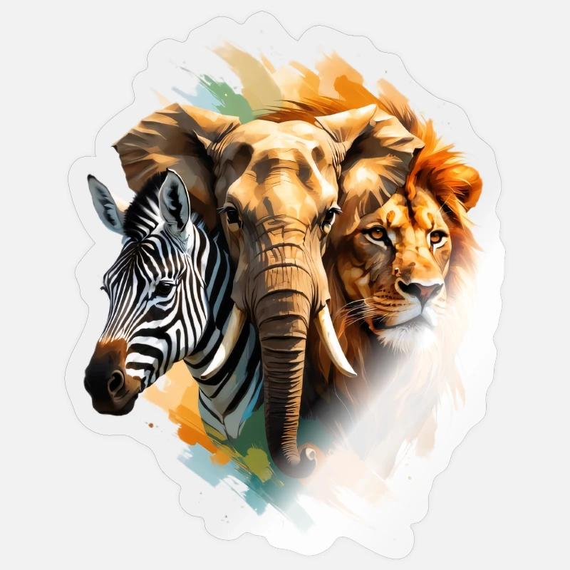 Sticker taille S (10 x 10 cm) - 