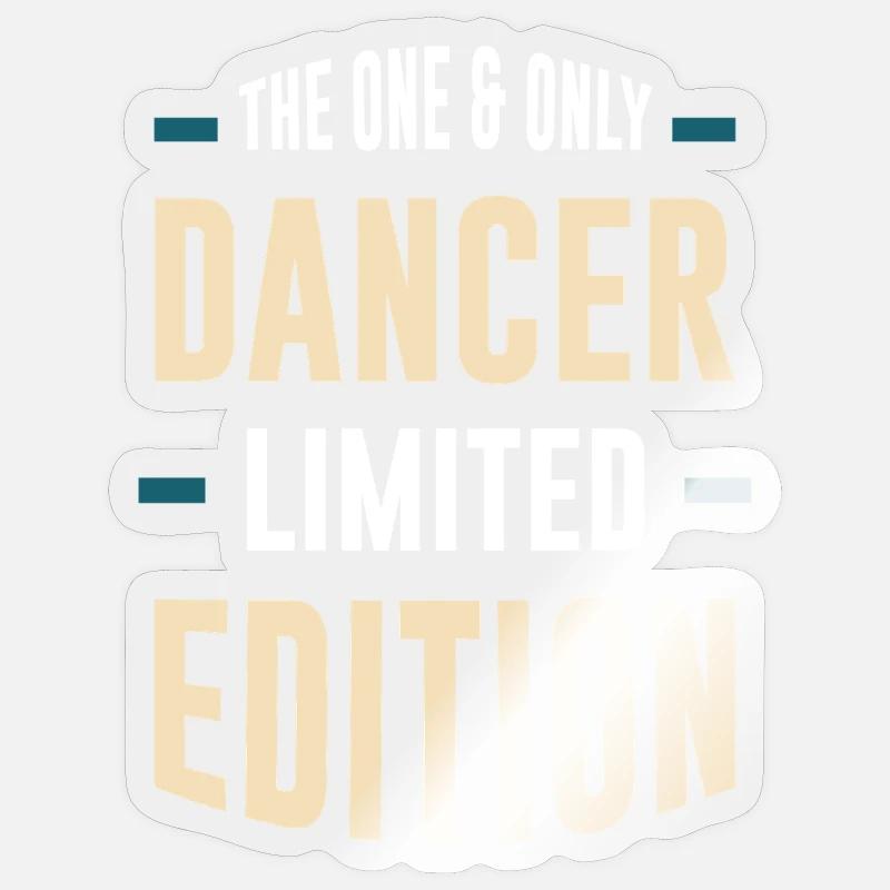 L’édition limitée One & Only Dancer Sticker taille S (10 x 10 cm)