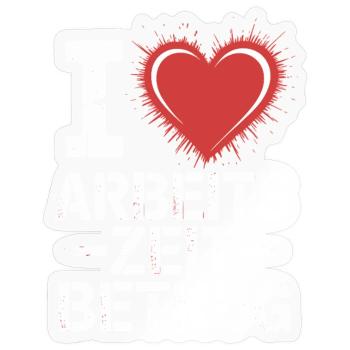 J’aime Temps de travail Fraude Pas de crime Bureau de l’emploi - Sticker taille S (10 x 10 cm) - brillant transparent - Devant