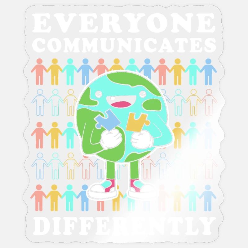 Sonderschule Lehrer Förderschule Pädagoge - Sticker Größe S (10 x 10 cm) - Transparent glänzend