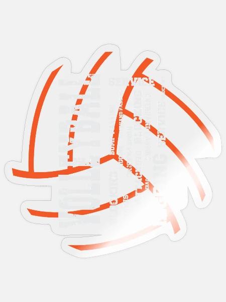 Basketball Basketballer - Sticker Größe S (10 x 10 cm) - Transparent glänzend