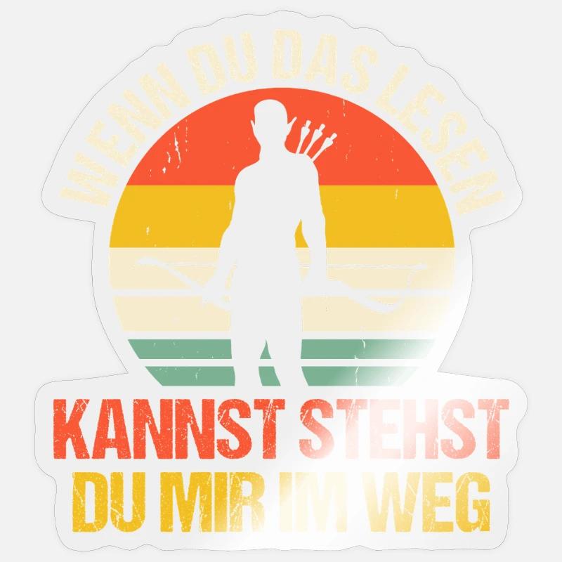 Sticker Größe S (10 x 10 cm) -