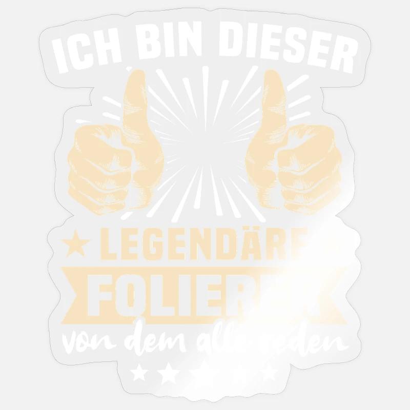 Sticker Größe S (10 x 10 cm) - 