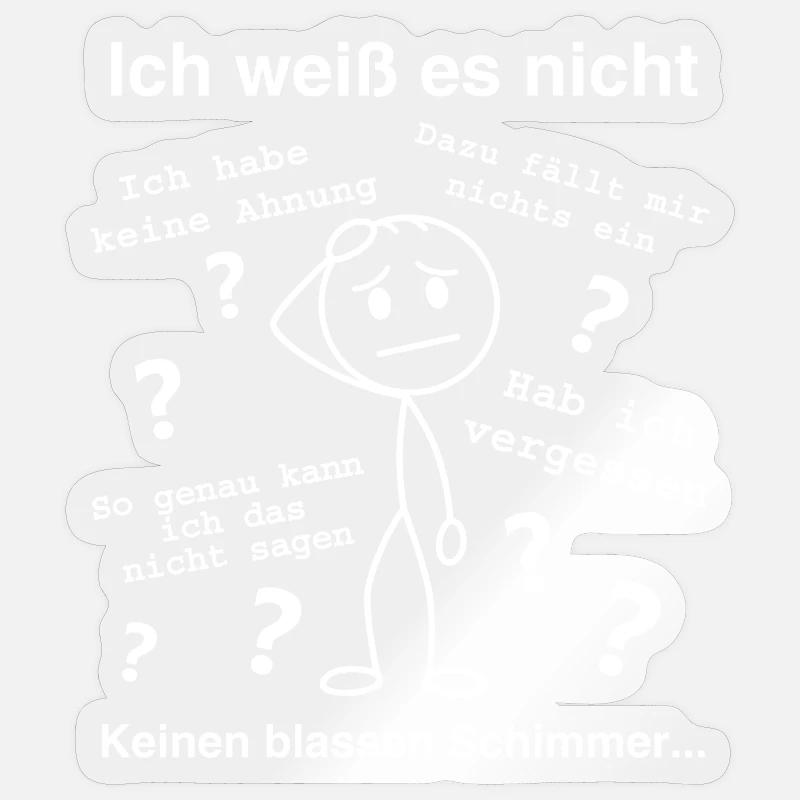 Sticker Größe S (10 x 10 cm) - 