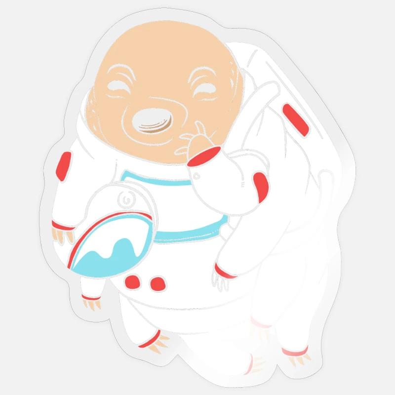 Tardigrade Ours d’eau tardigrade Tardigrade Sticker taille S (10 x 10 cm)