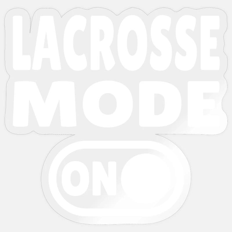 Mode crosse activé Sticker taille S (10 x 10 cm)